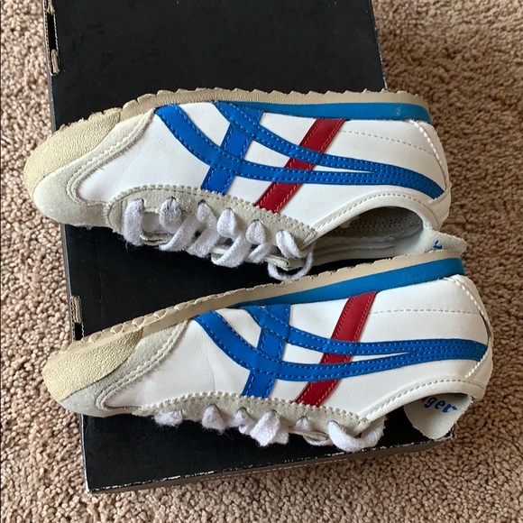 Onitsuka Tiger Kids MEXICO 66 PS. WHITE/Mid Bllue. - Picture 7 of 12